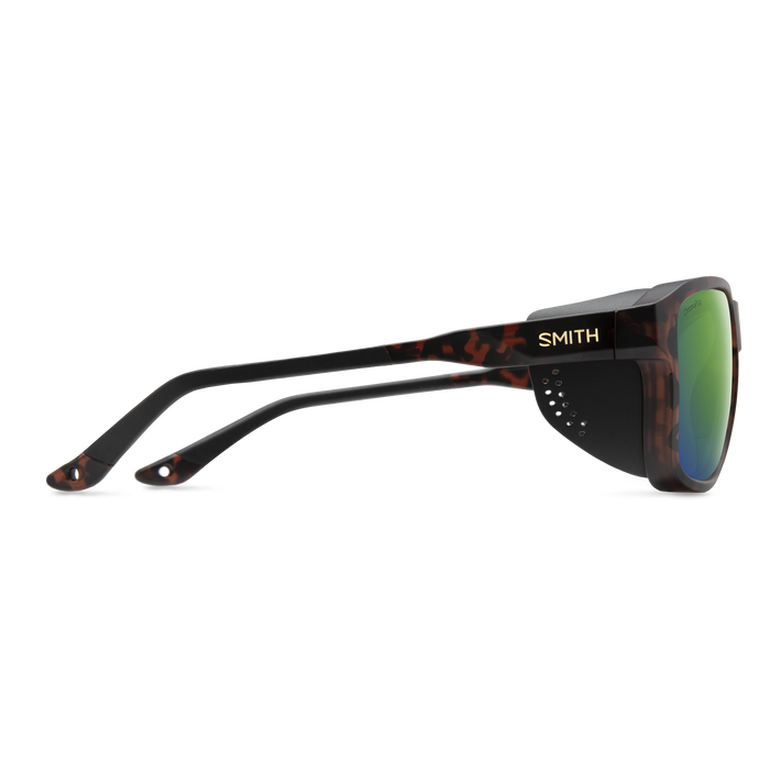 Smith Embark Sunglasses - Matte Tortoise / ChromaPop Polarized Green Mirror Lens