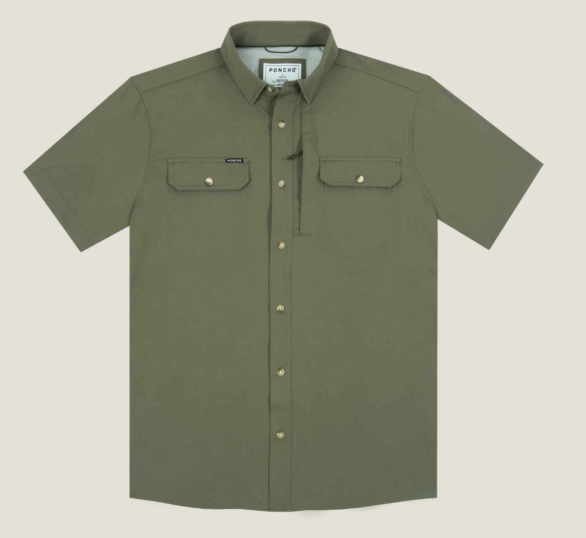 Poncho Outdoors The Original Short Sleeve Shirt - The Roaring Fork