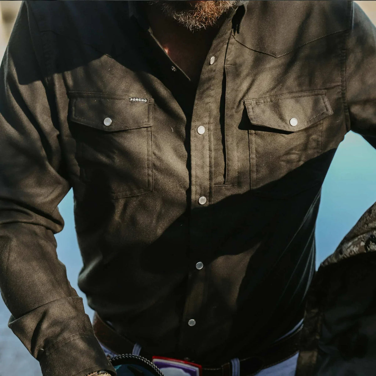 Poncho Outdoors Western Flannel Shirt - The Laramie