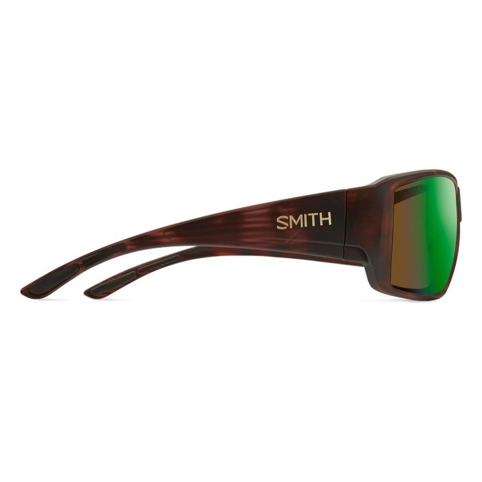 Smith Guide's Choice Sunglasses - Matte Tortoise Frame / ChromaPop Glass Polarchromic Brown Green Mirror Lens