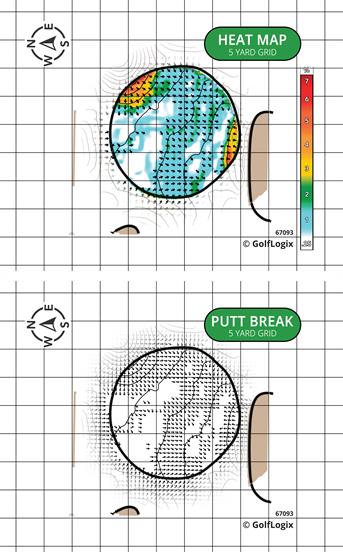 Oaks North Exec. Golf Course ( East - North - South )