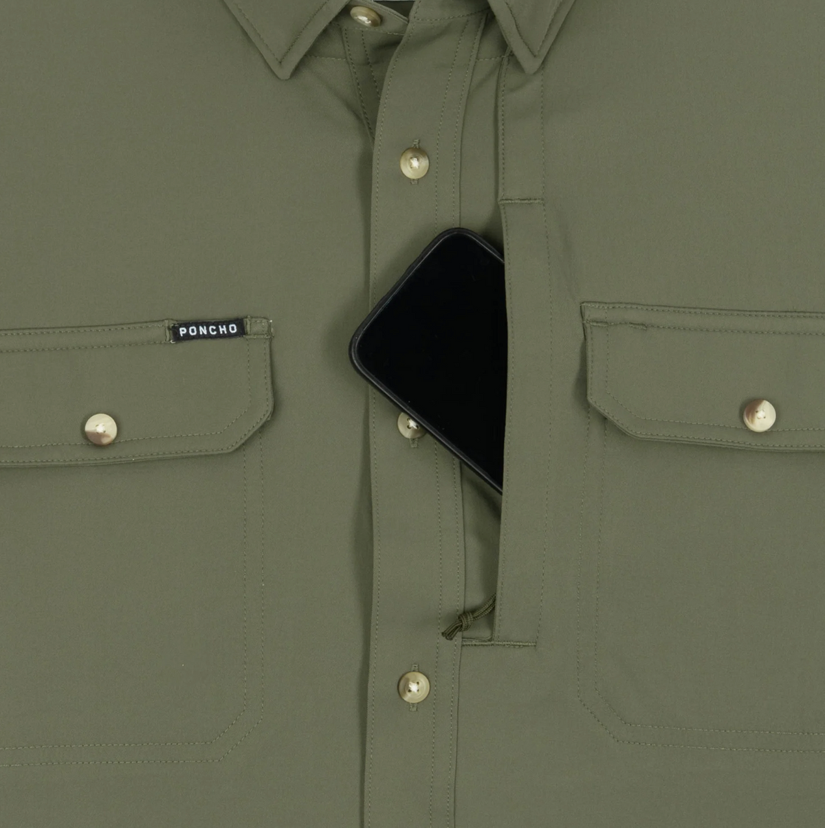Poncho Outdoors The Original Short Sleeve Shirt - The Roaring Fork