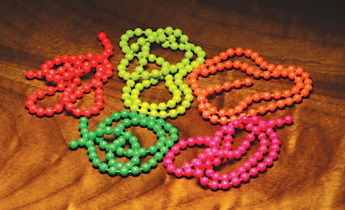 Hareline Fluorescent Bead Chain