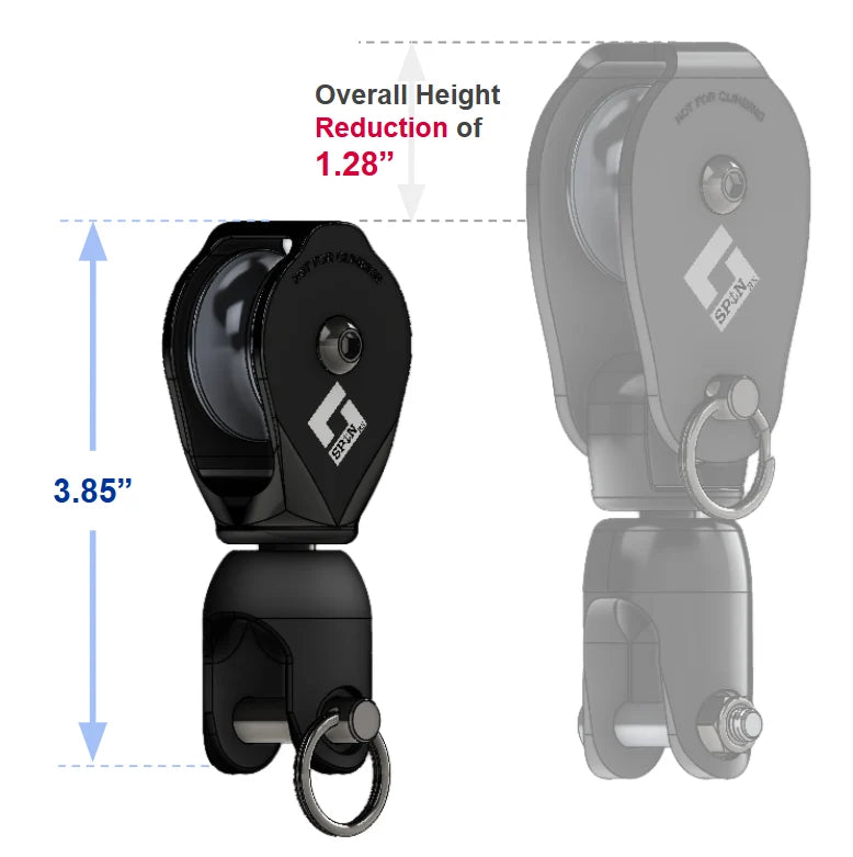 Zigco SpinRx Mini Swivel Pulley